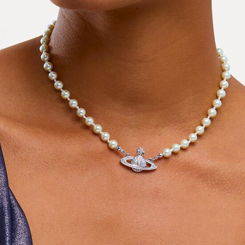 Ожерелье женское Vivienne Westwood Mini Bas Relief Choker