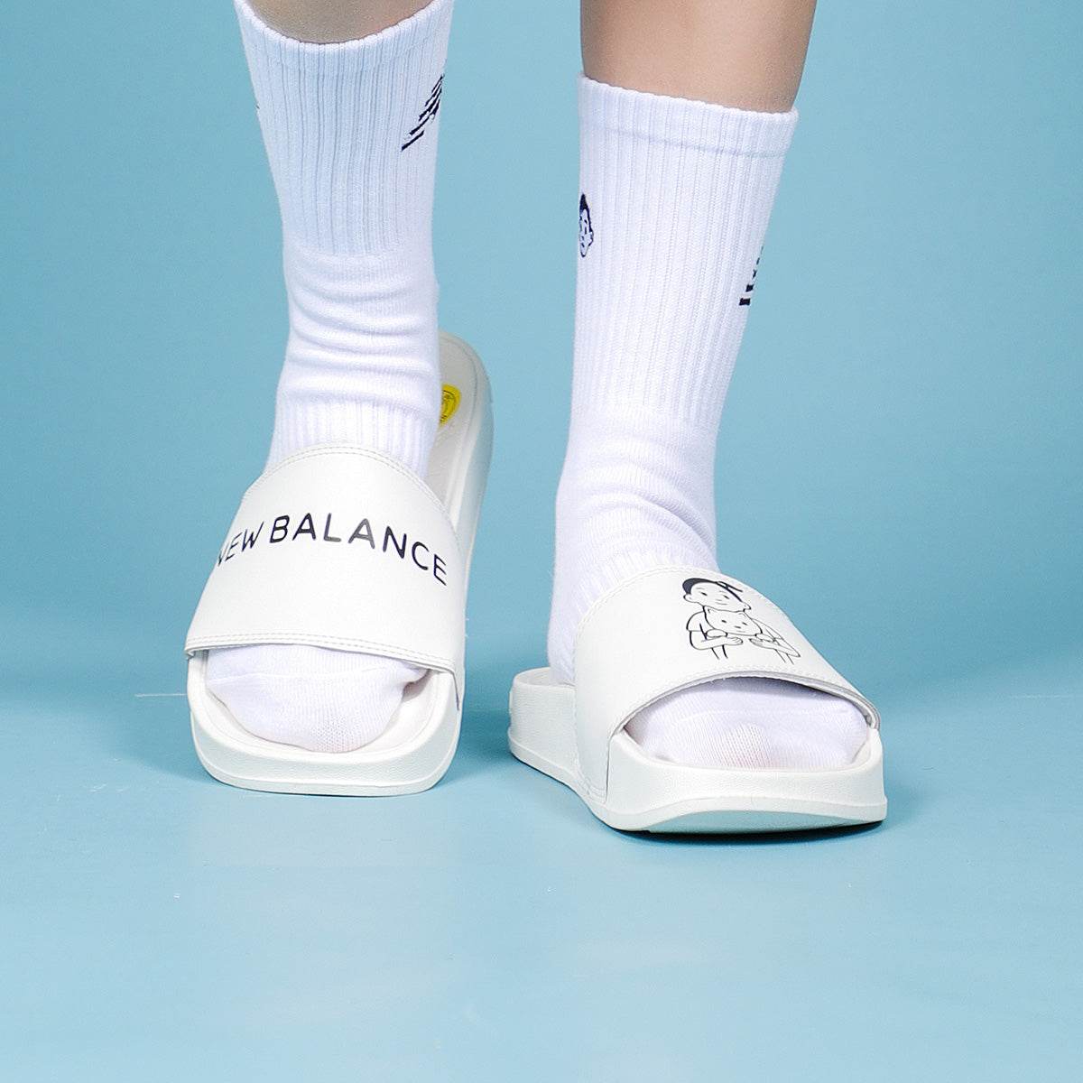 Шлепанцы женские Noritake/Zemu x New Balance NB 200 - Boxette Shop