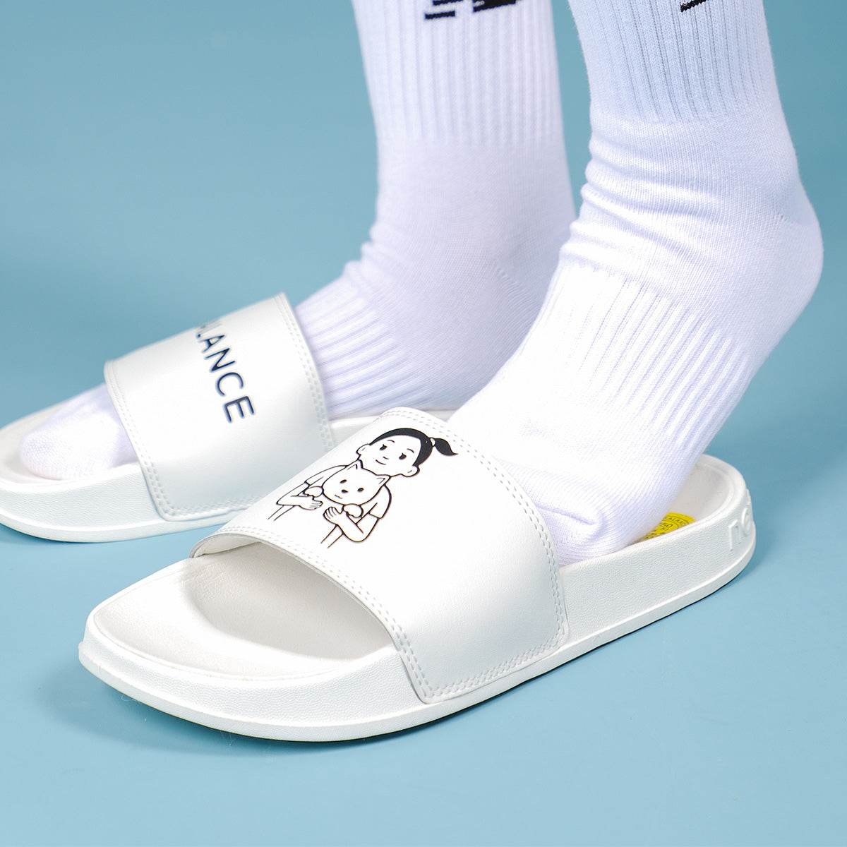 Шлепанцы женские Noritake/Zemu x New Balance NB 200 - Boxette Shop