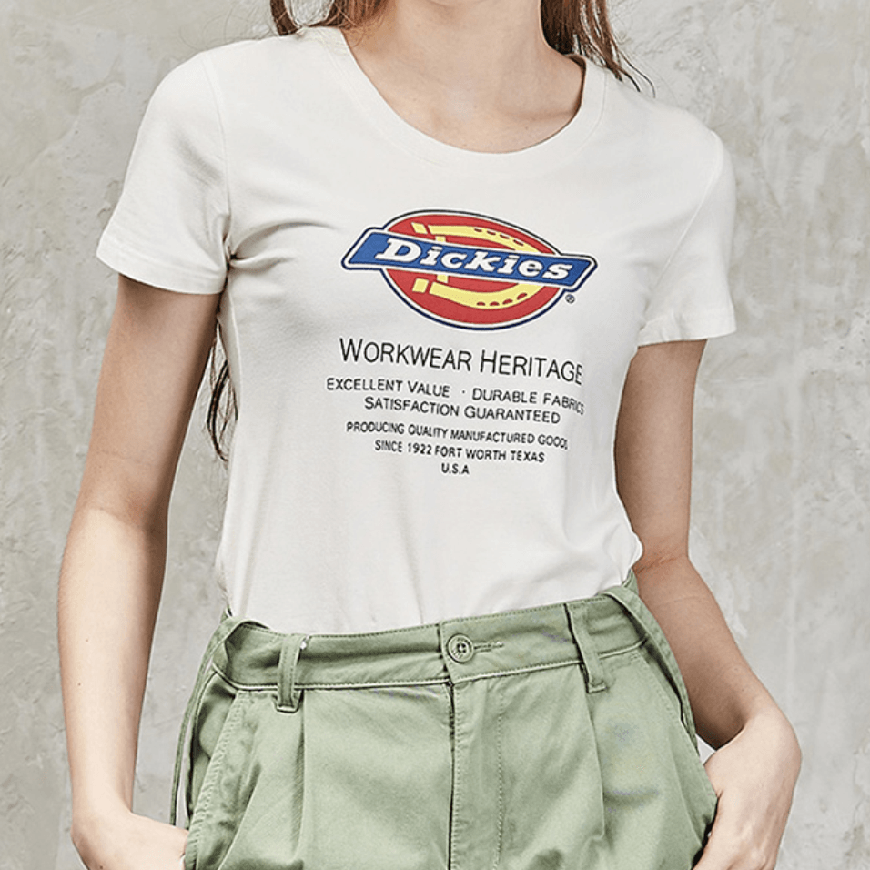 Футболка женская Прямая Dickies - Boxette Shop