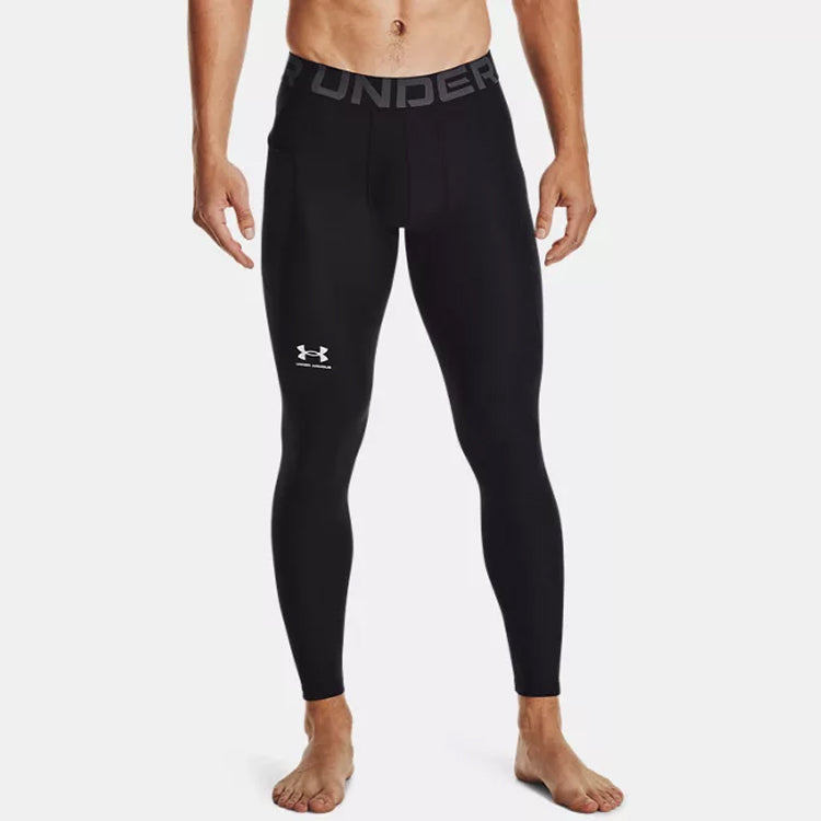Under armour heatgear tight дышащий тренировки бег фитнес брюки внутренние леггинсы спортивные брюки мужские черный