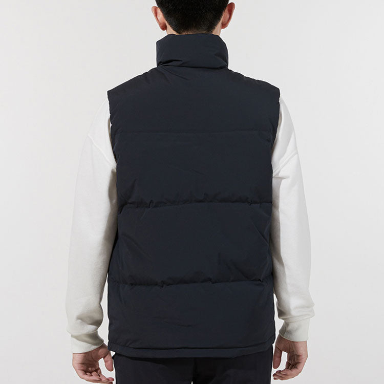 Under armour casual sports warm down vest men's black