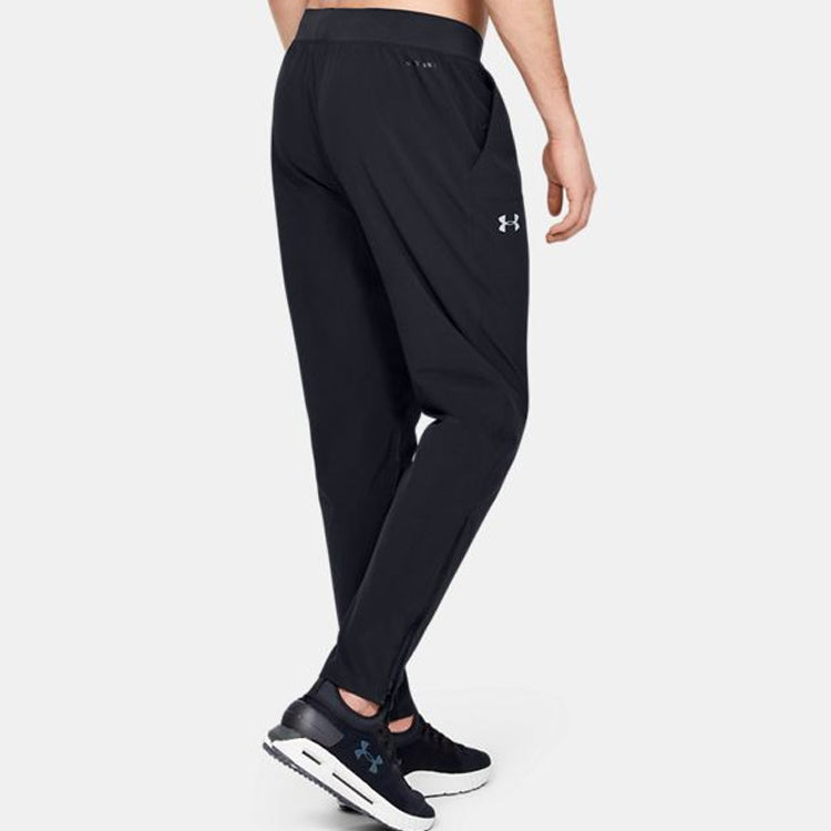 Under armour solid casual long knit sweatpants мужские черные