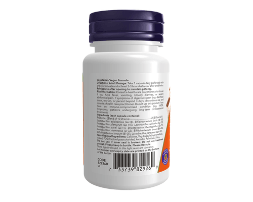 БАД NOW Foods Probiotic-10, 50 капсул - Boxette Shop
