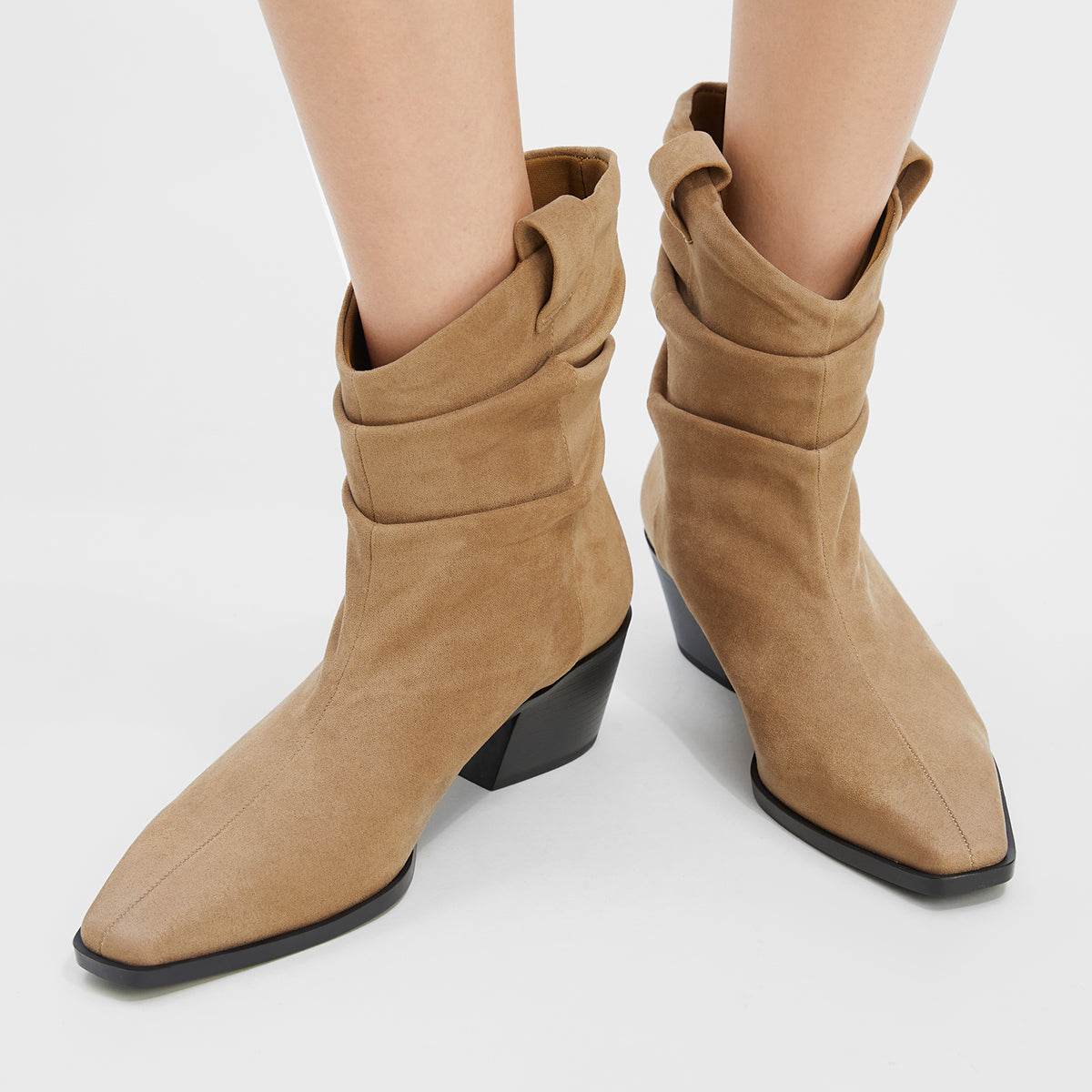 Ботинки женские Charles&Keith Western Short - Boxette Shop