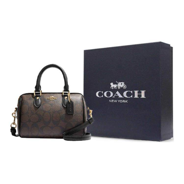 Сумка женская Coach Rowan 18 Classic Old Flower Zip - Boxette Shop