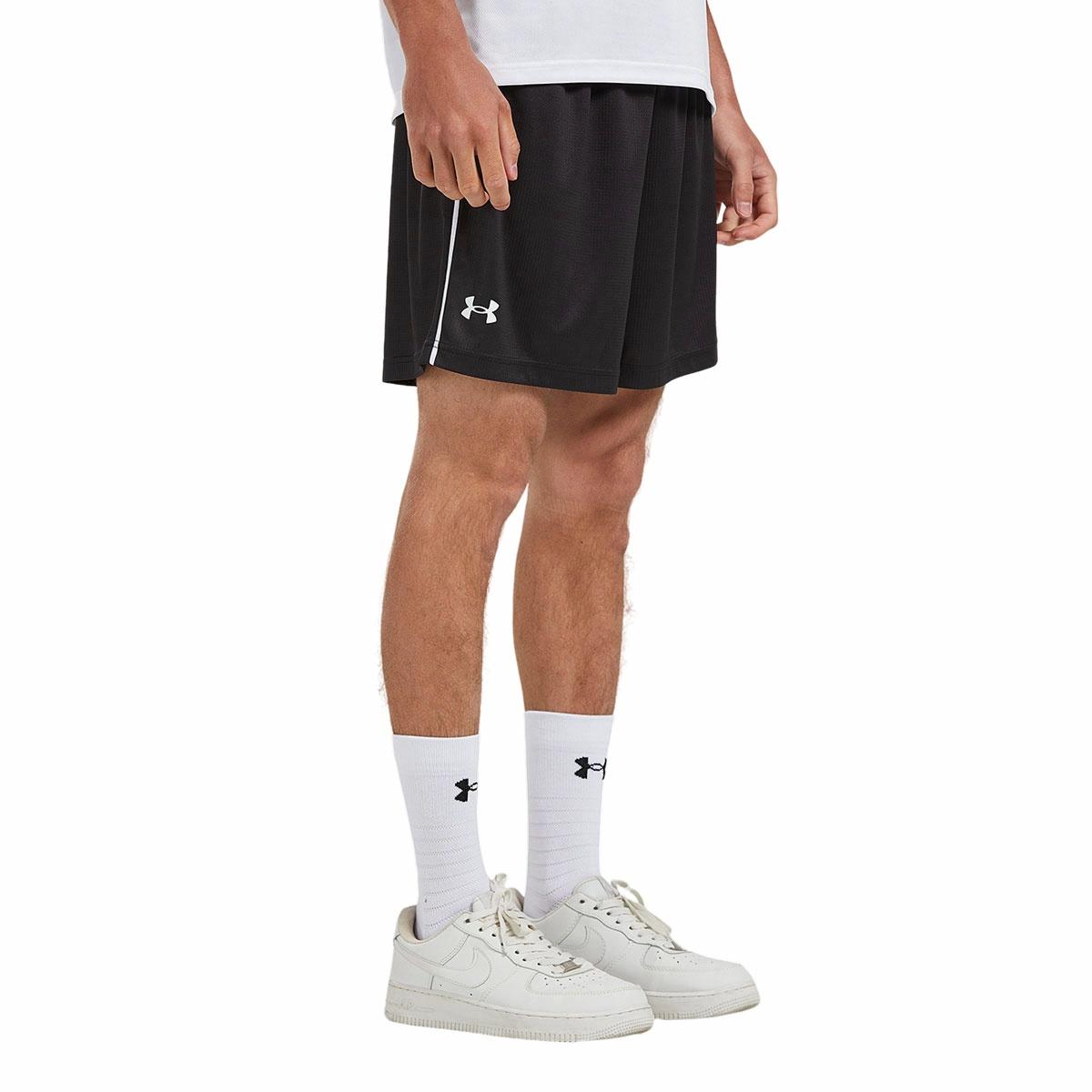 Under armour quick dry breathable knit athletic shorts unisex black