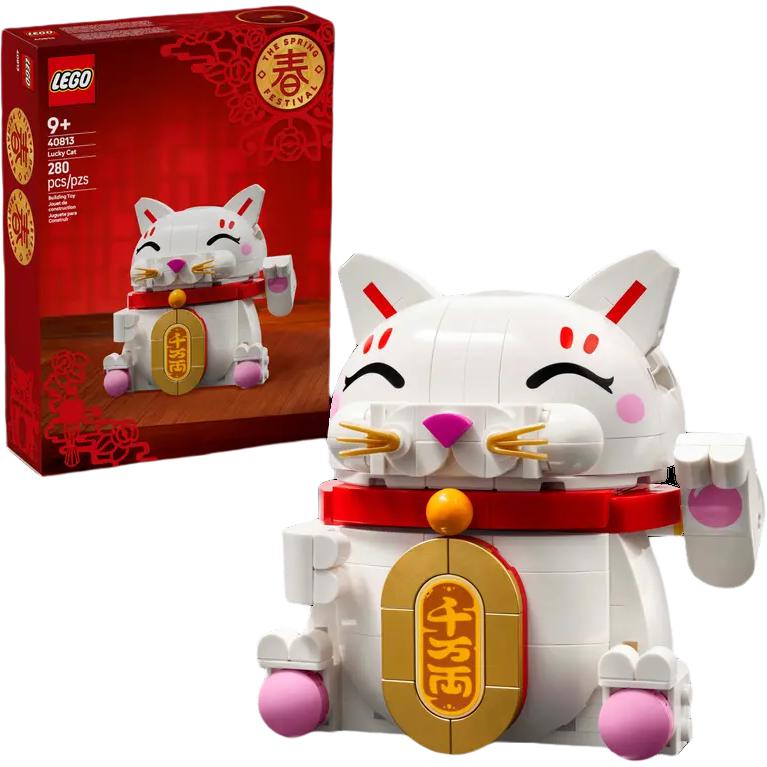 LEGO konstruktori "Baxtli mushuk" (40813)