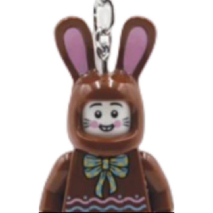 LEGO Chocolate Bunny Keychain (LGL-KE180H)