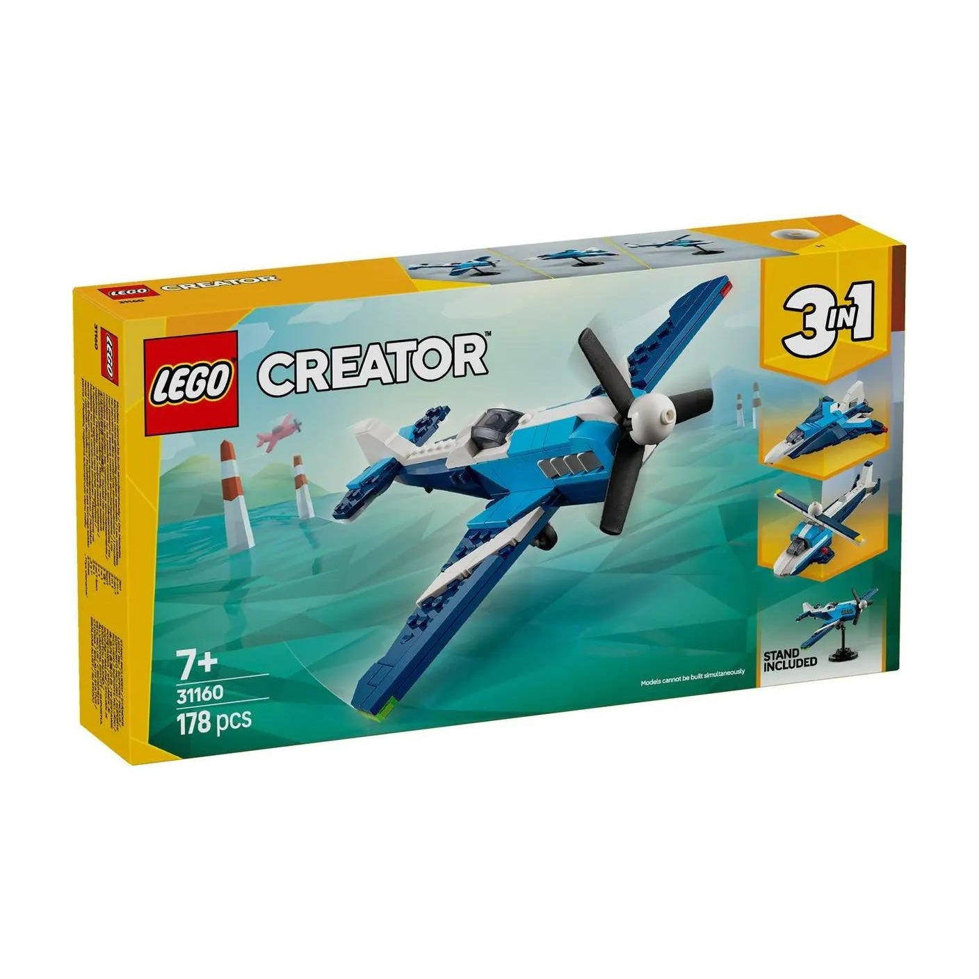 LEGO uchuvchi mashinalari: sport samolyotlari (31160)