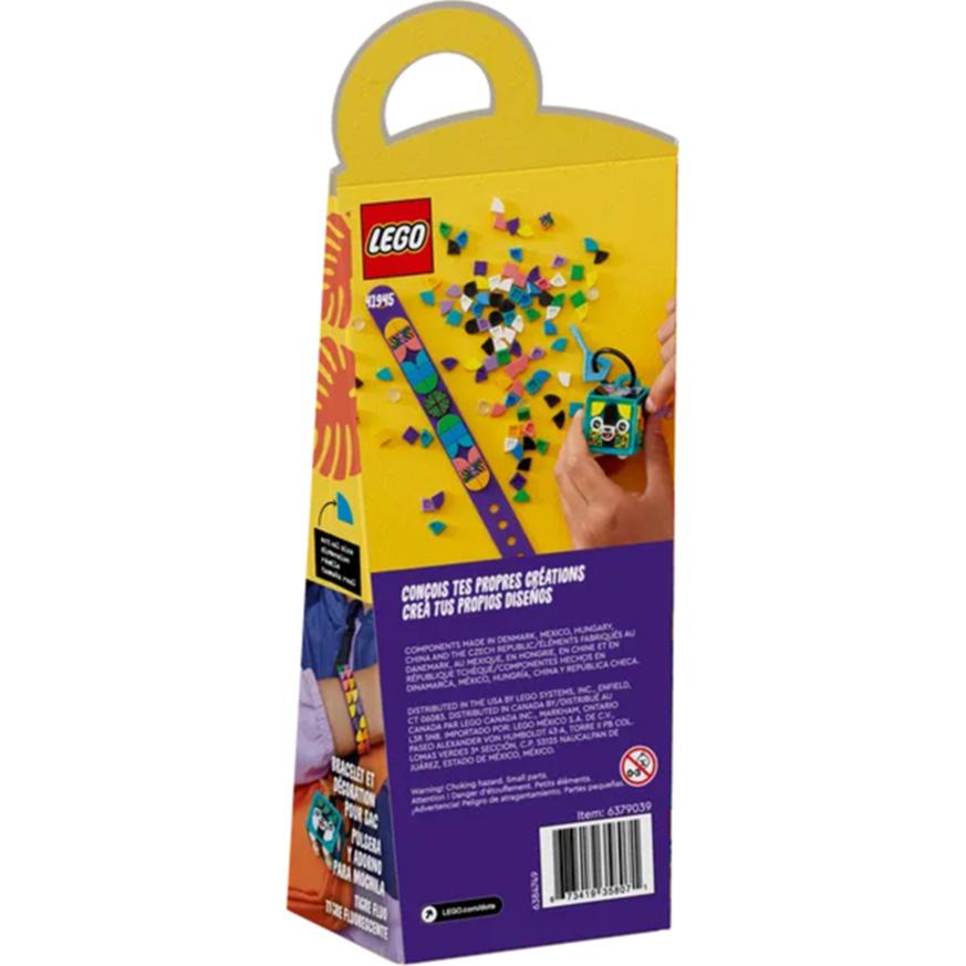 LEGO Dots "Neon Tiger: Bilaguzuk va yorliqli sumka" (41945)