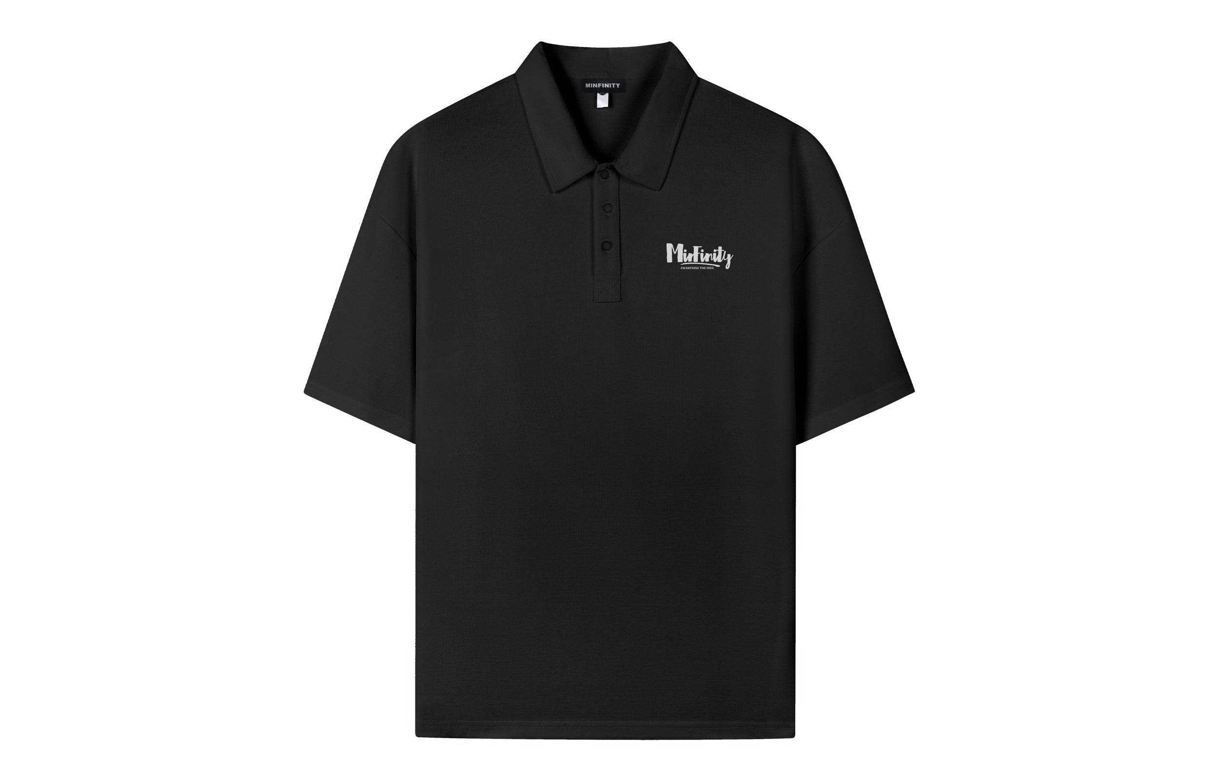 Поло мужское Minfinity Basic Logo - Boxette Shop