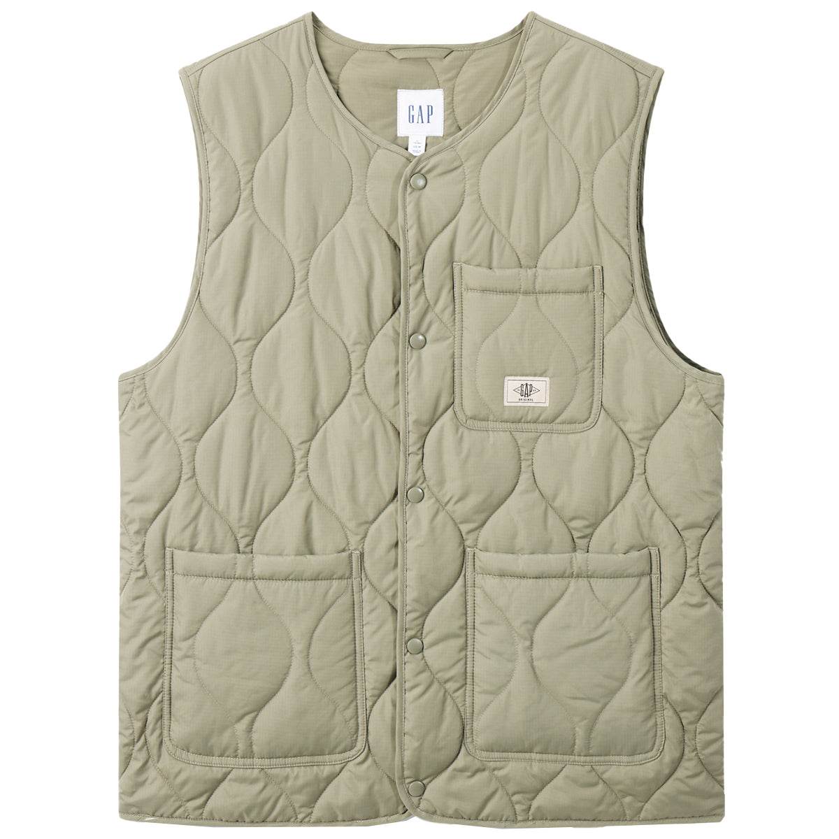 Жилет мужской Gap Quilted Wave Vest - Boxette Shop