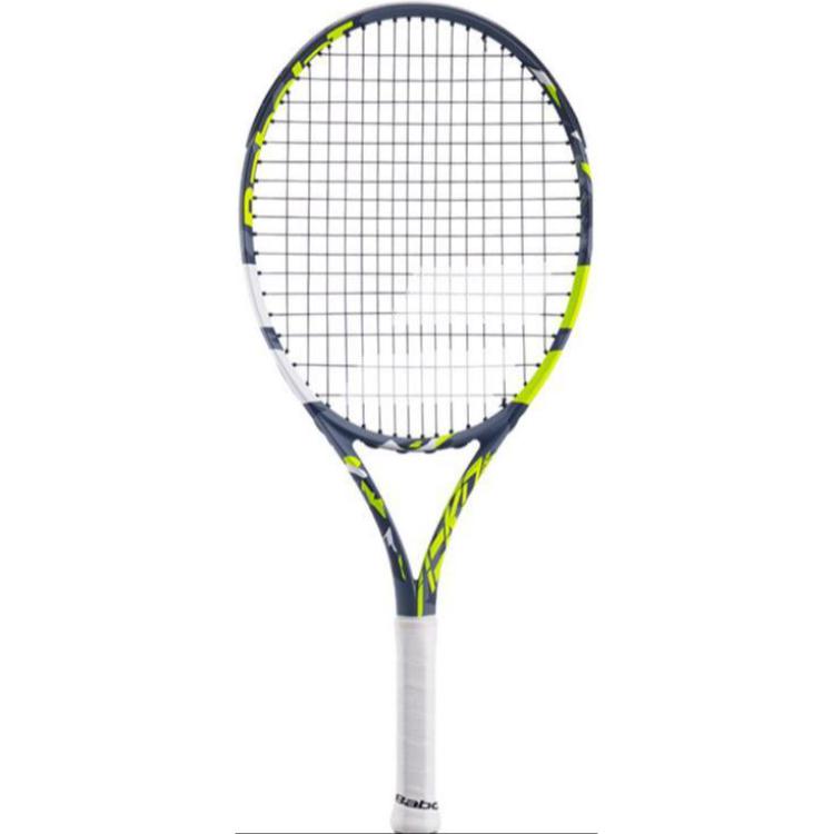 Babolat Aero Junior Blue-Green Co-ed Beginner One Piece Junior Carbon alyuminiy tennis raketkalari