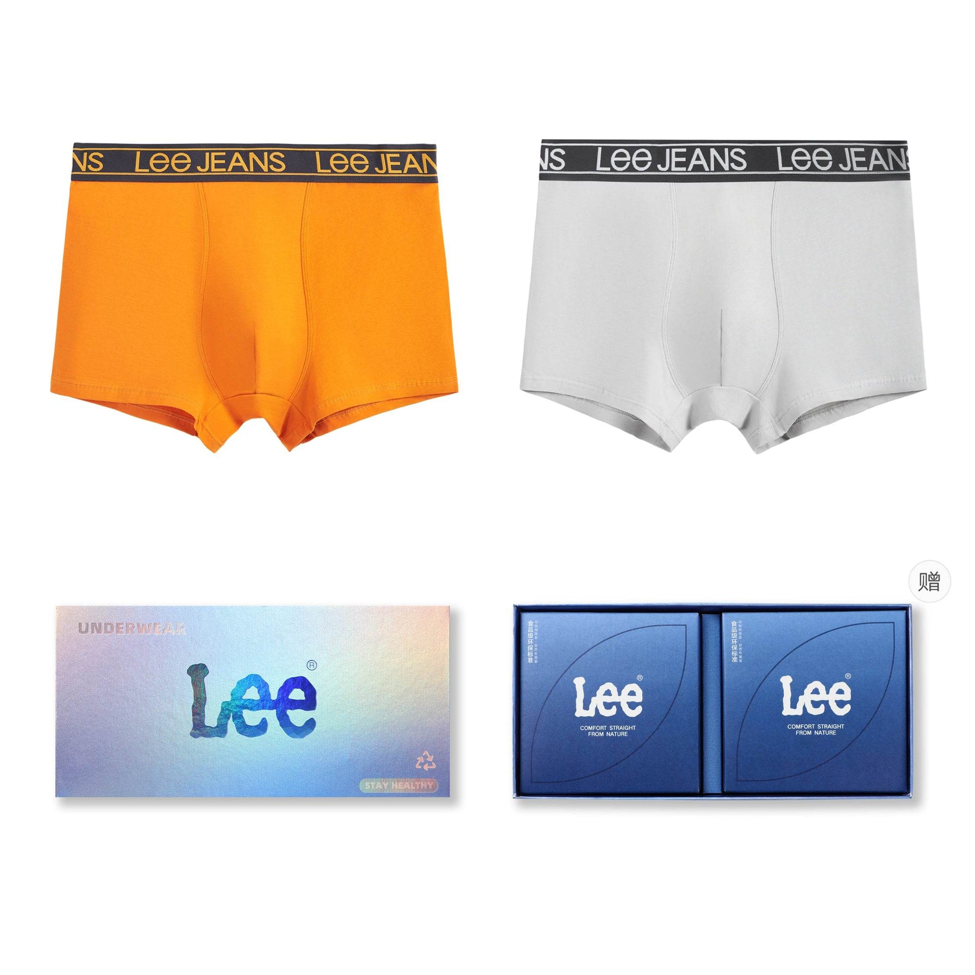 Трусы мужские Lee Cotton Alphabet Logo - Boxette Shop