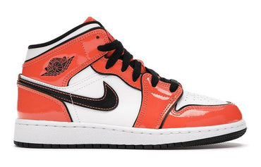 Кроссовки подростковые Air Jordan 1 Mid Turf Orange - Boxette Shop