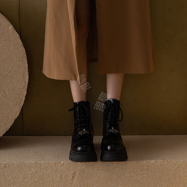 Balletcat универсальный тренд личность удобный простой минималистский британский стиль мода тенденция дышащий удобный нескользящий носить ежедневно из улицы классический универсальный из путешествия толстая подошва увеличение высоты короткие ботинки марти