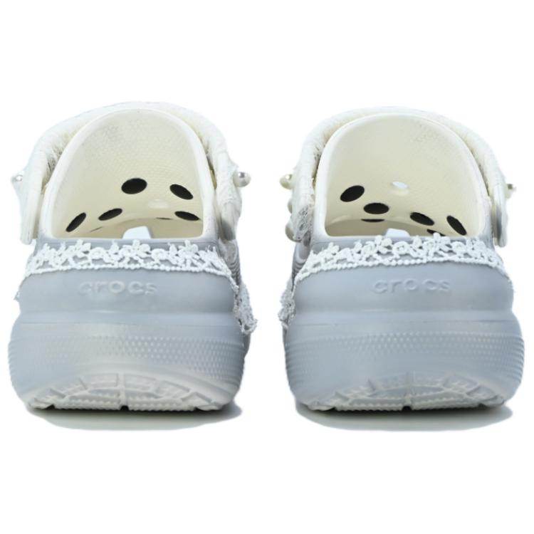 Шлепанцы Crocs Crush Clog Silver Baroque - Boxette Shop