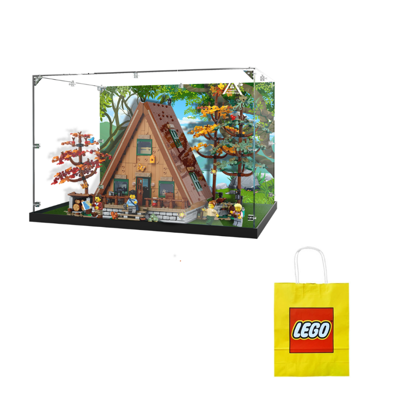 LEGO g'oyalari "O'rmon yog'och uyi" (21338)