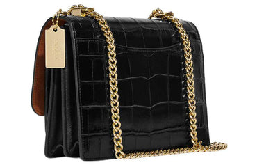 Сумка женская Coach Klare 22 Label Carriage Logo Chain - Boxette Shop