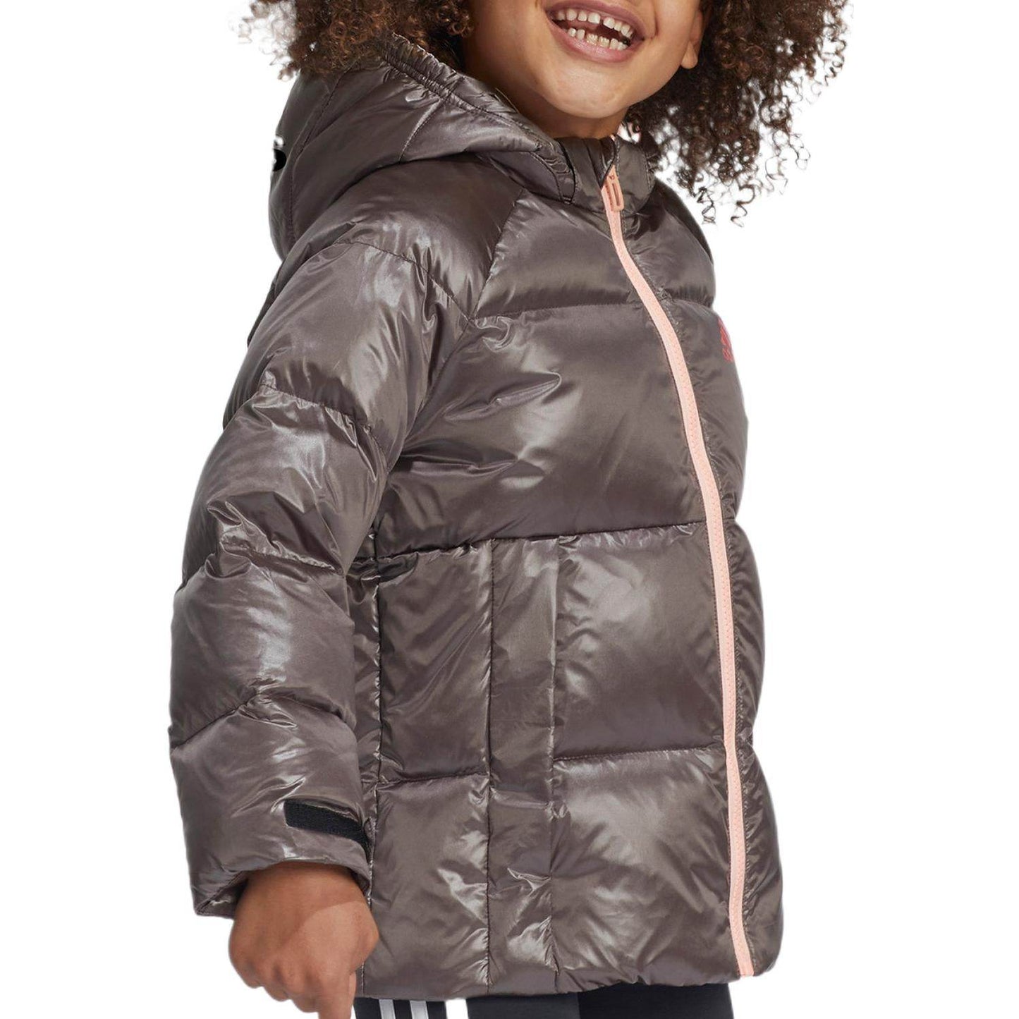 Куртка для девочек Adidas Down Brand Logo Printed Zip - Boxette Shop
