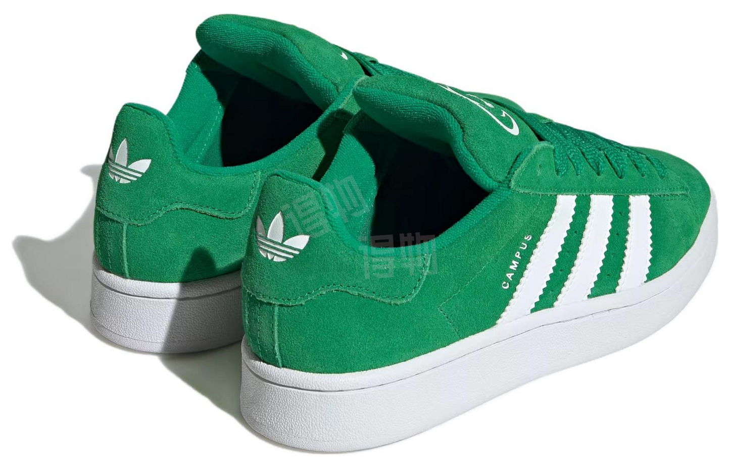 Adidas originals campus 00s повседневные универсальные бордшорты с низким верхом женские зеленые белые