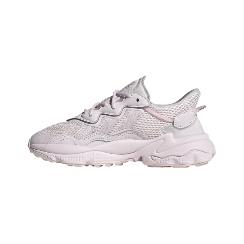 Adidas originals ozweego leather удобные универсальные нескользящие износостойкие детские повседневные туфли на низком ходу розовые детские модели
