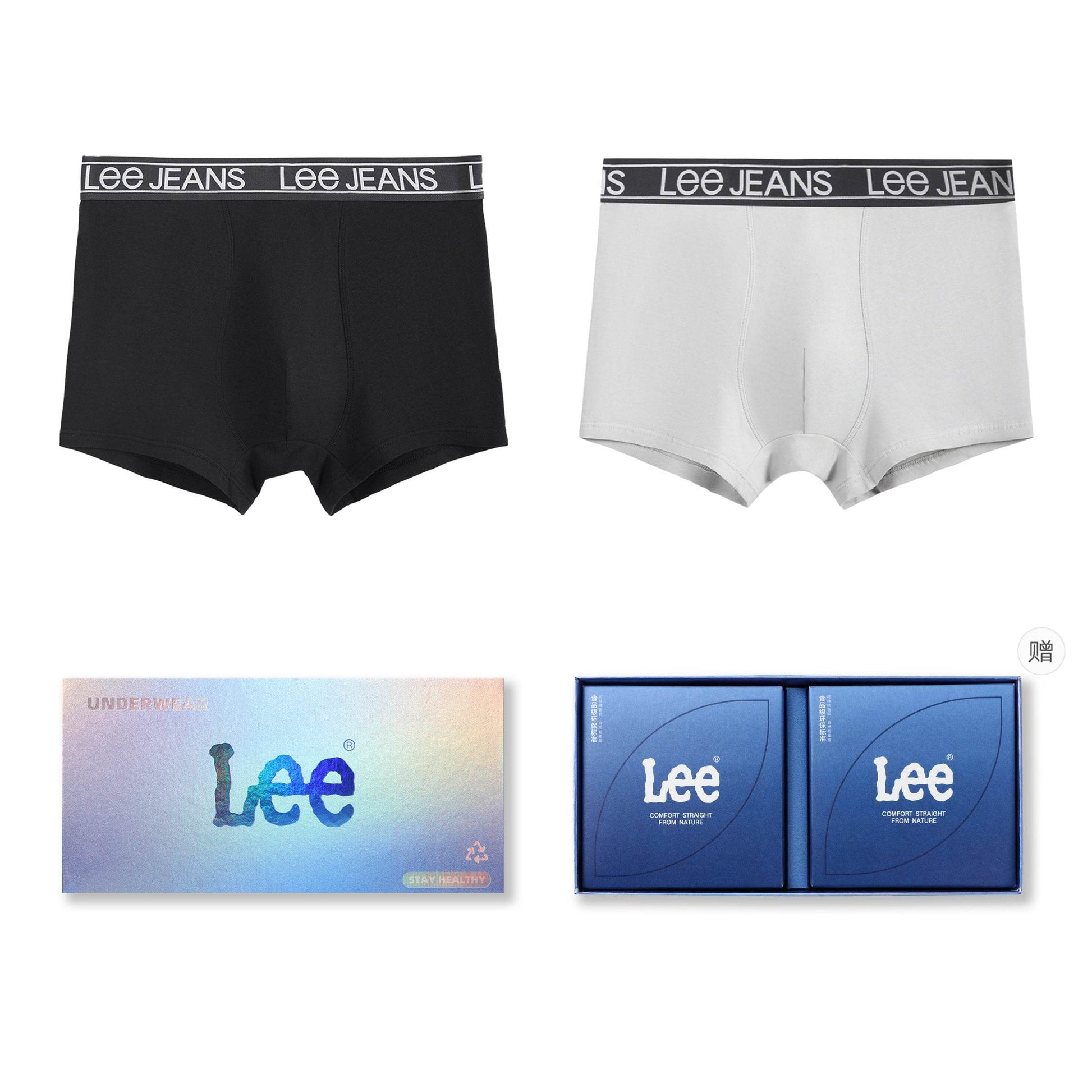 Трусы мужские Lee Cotton Alphabet Logo - Boxette Shop