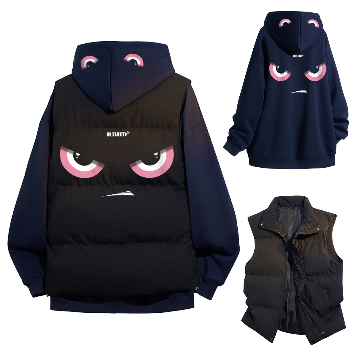 Robinhood erkaklar uchun kapshonli ko'ylak