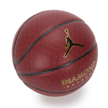 Jordan basketbol poyafzallari, sun'iy charm, sirpanmaydigan, namlik o'tkazmaydigan, bardoshli, qizil-jigarrang, mashg'ulot №7, uniseks