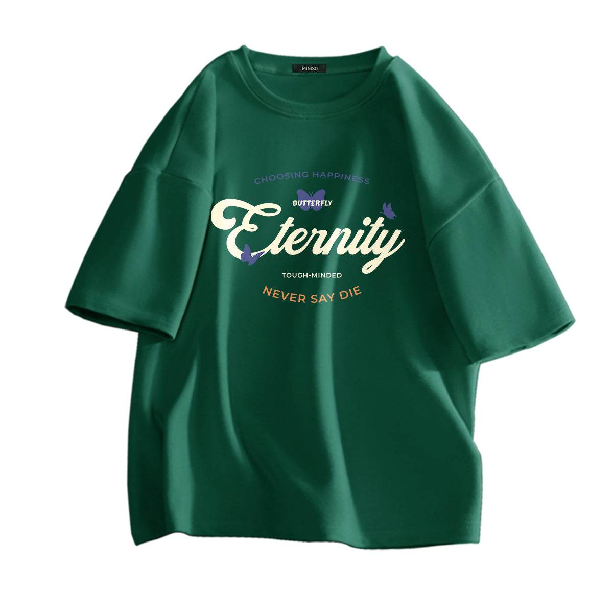 Футболка женская Miniso с круглым вырезом - Boxette Shop