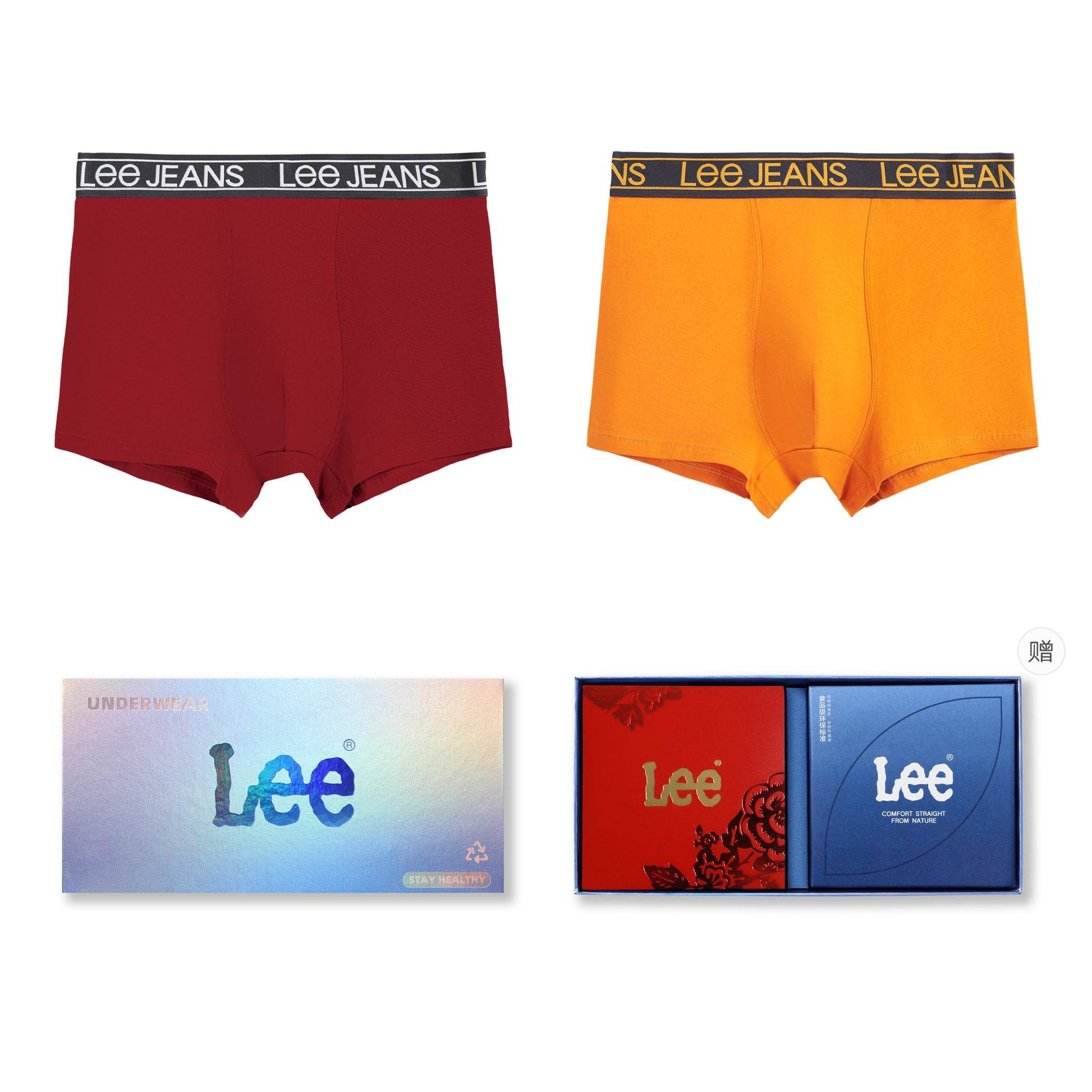 Трусы мужские Lee Cotton Alphabet Logo - Boxette Shop