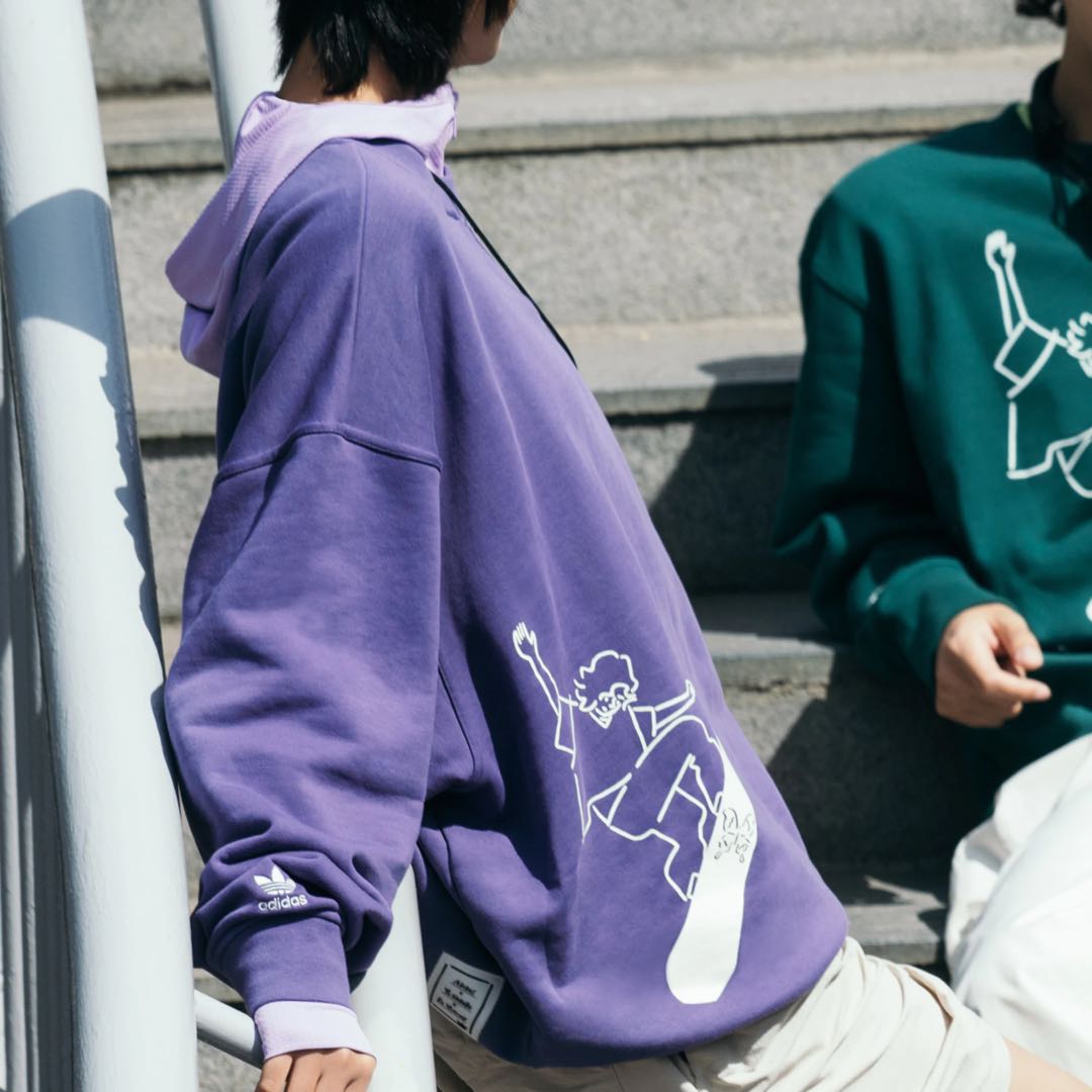 Adidas Originals Shamrock x Naganobu x Su Yiming ayollar kozoki
