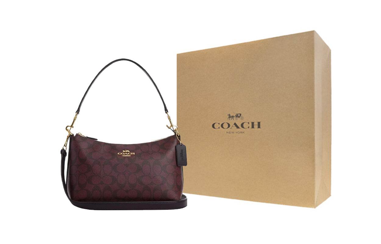 Сумка женская Coach Clara 26 Classic Old Flower Hardware - Boxette Shop