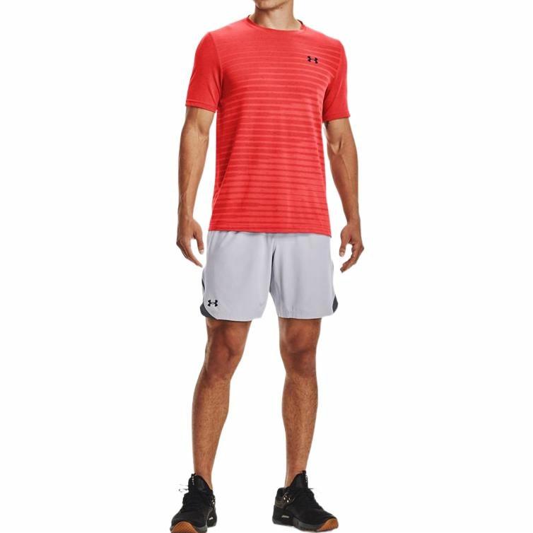 Спортивные шорты under armour woven collection с принтом логотипа мужские серые