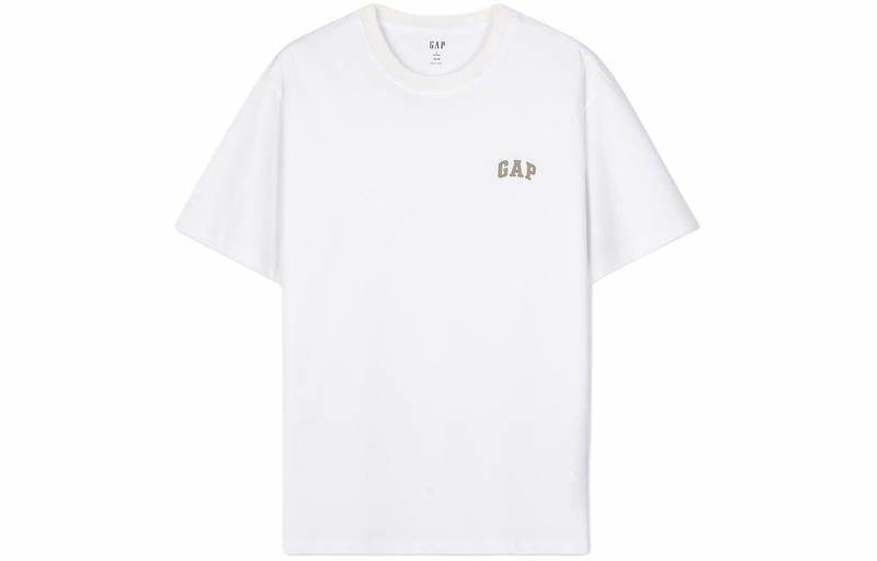Gap сплошной цвет casual свободные кожи дружественные круглый вырез короткий рукав футболки для мужчин и женщин - Boxette Shop