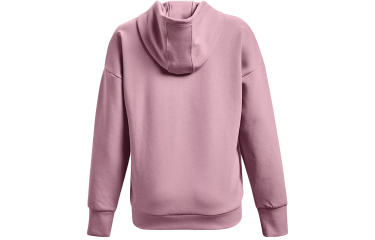 Under armour andromeda summit knit hooded training sweatshirt women's pink