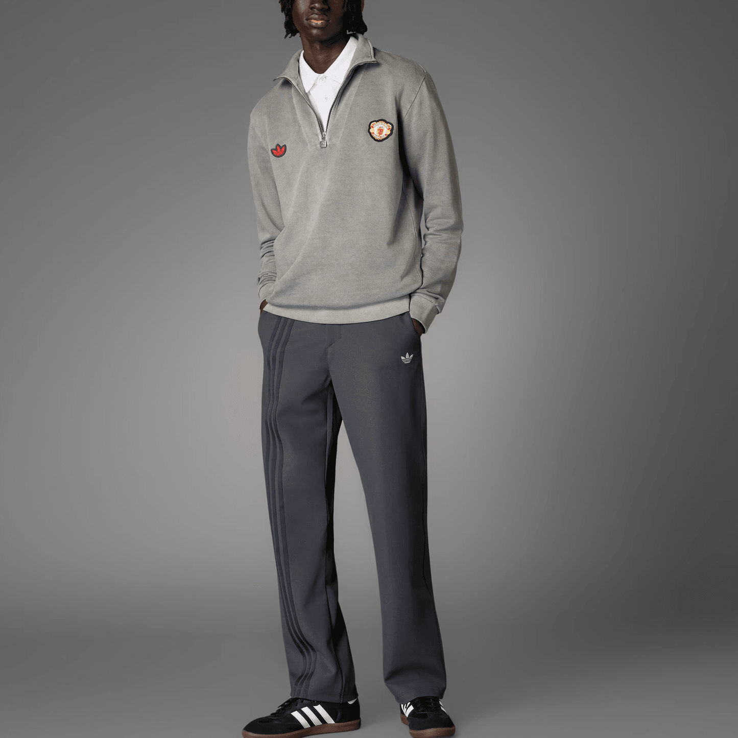 Свитшот мужской Adidas Originals Manchester United Terrace Icons - Boxette Shop