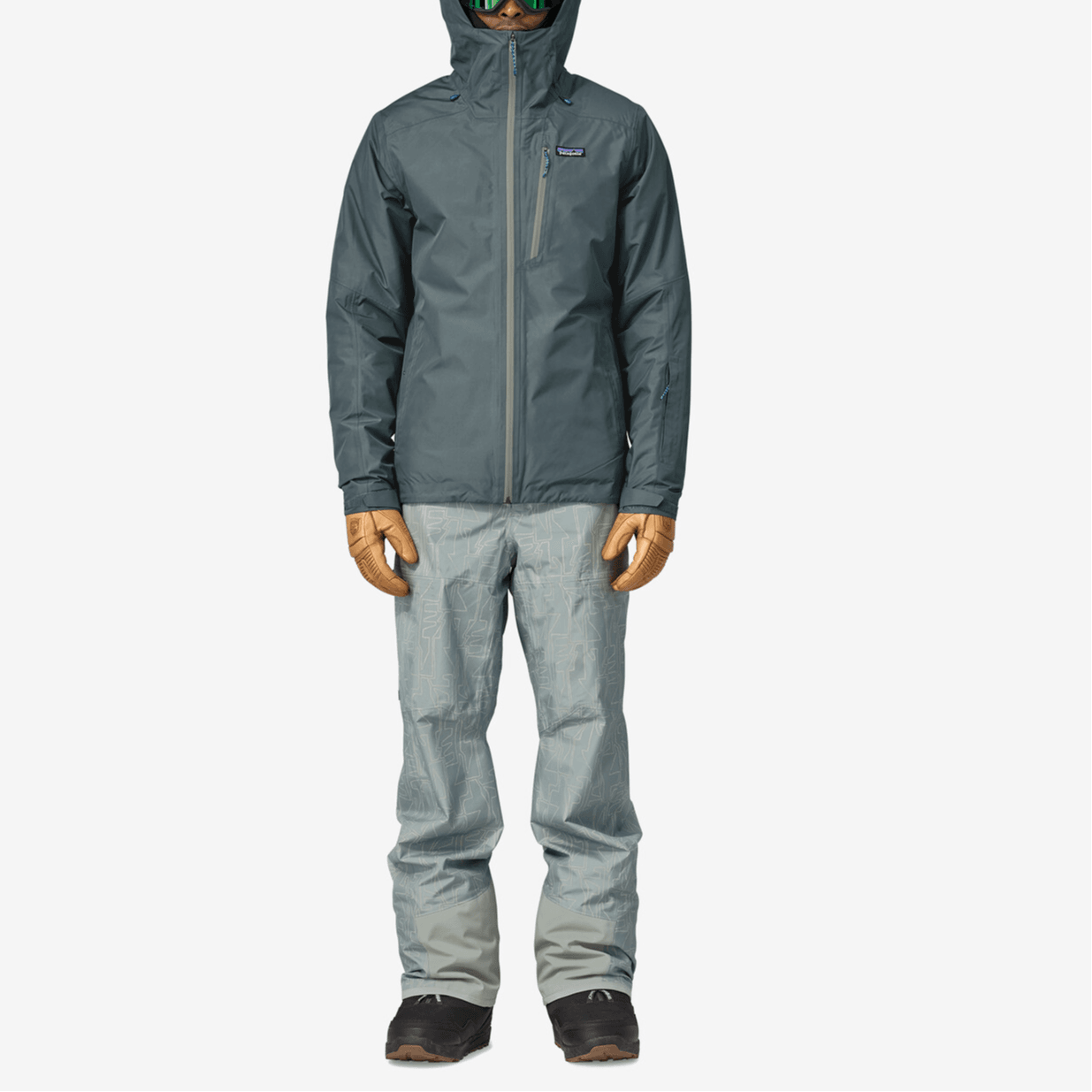Patagonia patagonia powder town waterproof breathable thermal ski pants men's - Boxette Shop