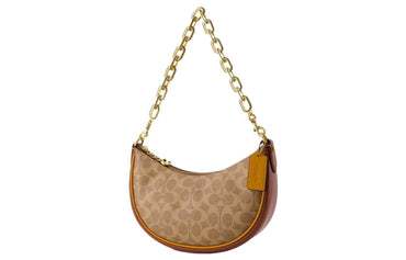 Сумка женская Coach Mira 24 Letter Print Coated Canvas - Boxette Shop