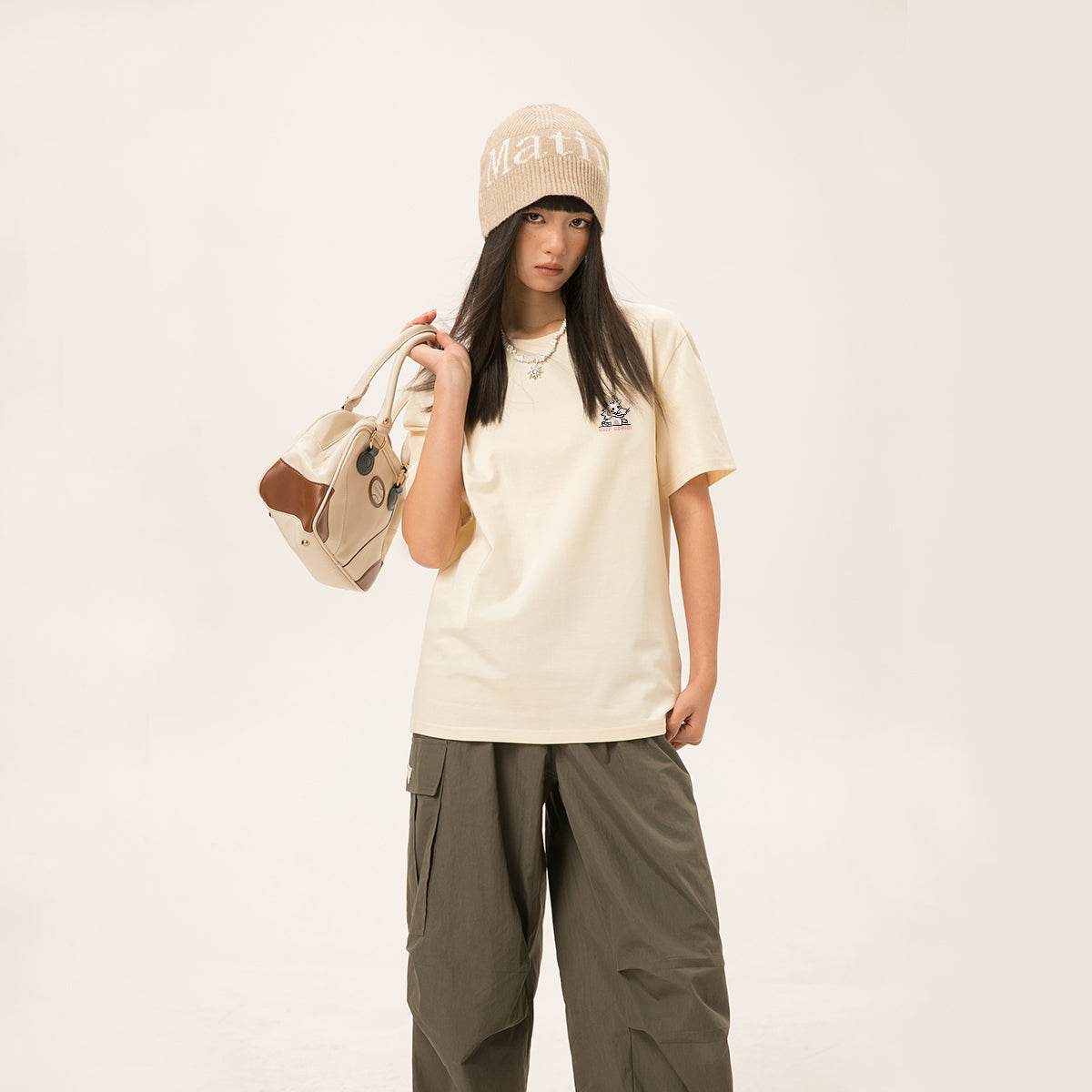 Футболка женская Miniso с принтом - Boxette Shop