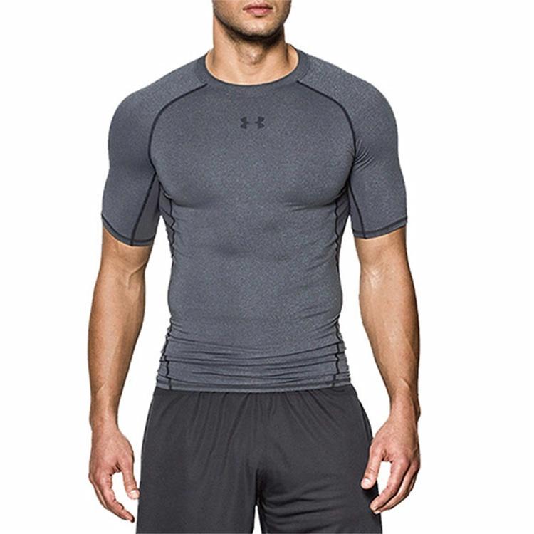 Under armour slim fit comfort athletic short sleeve workout shirt men's