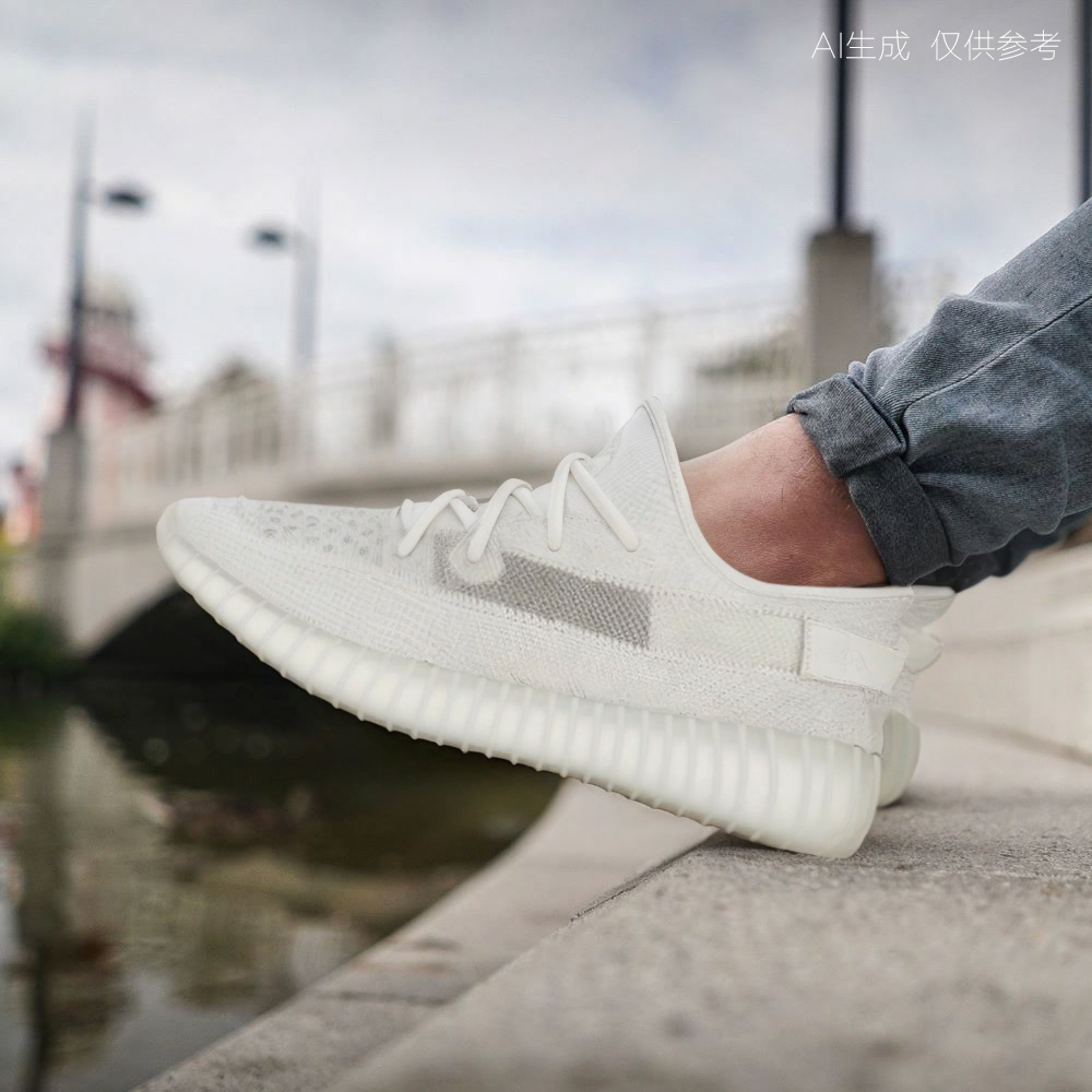 Кроссовки Adidas Originals Yeezy Boost 350 V2 "Ice Cream Bone" - Boxette Shop