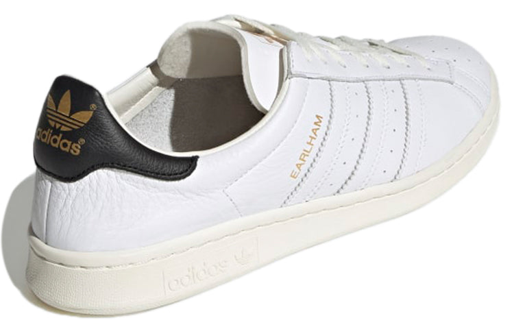 Adidas originals earlham кожа casual дышащие износостойкие нескользящие низкопрофильные туфли мужские белый