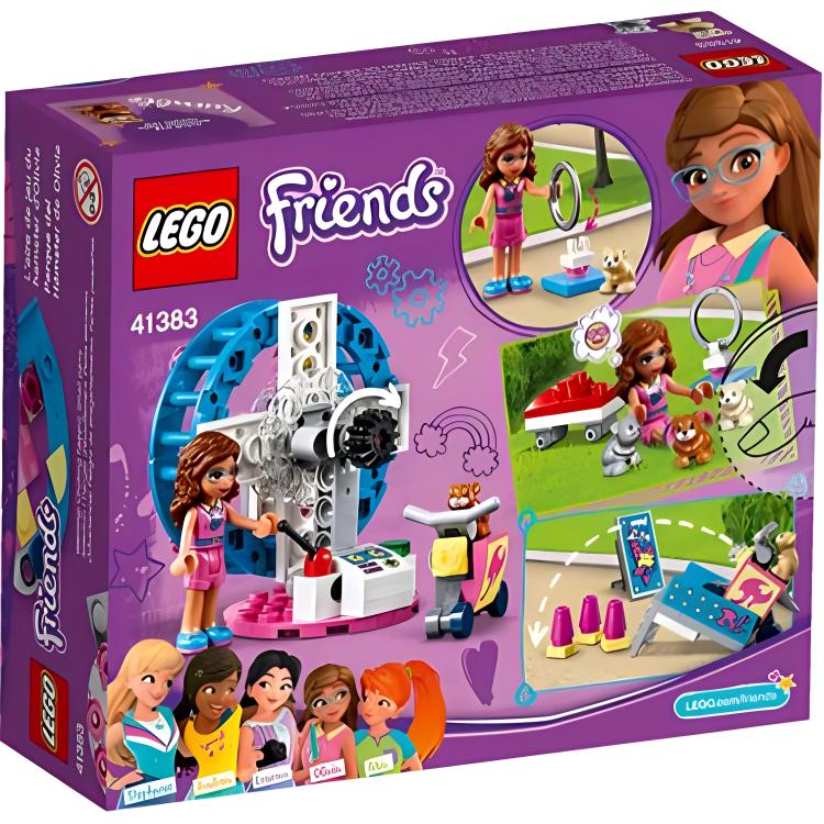LEGO "Olivia hamster o'yin maydonchasi" (41383)