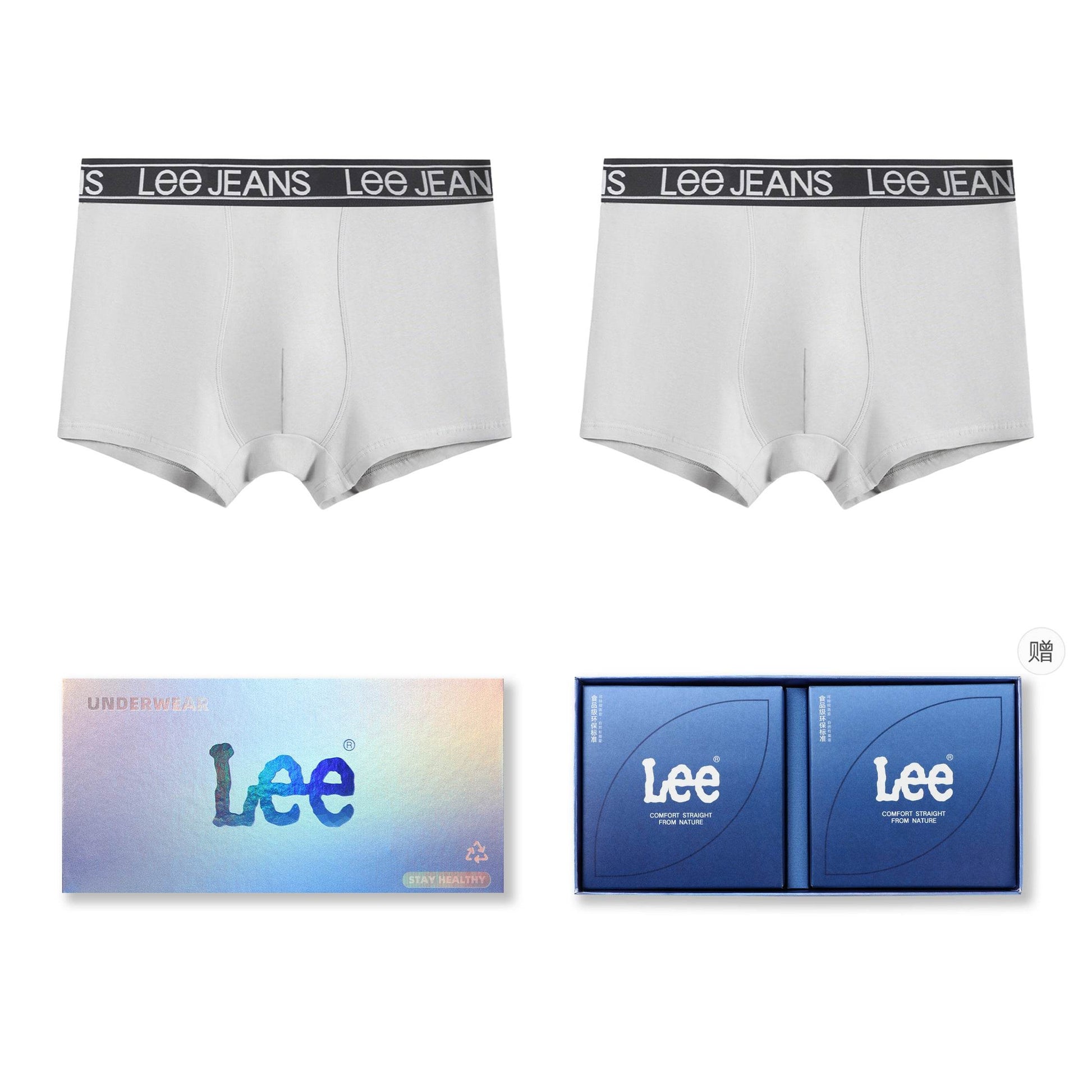 Трусы мужские Lee Cotton Alphabet Logo - Boxette Shop