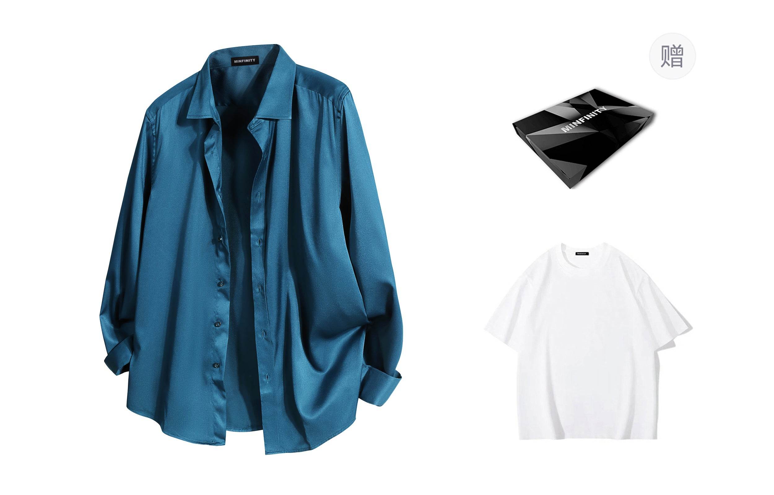 Рубашка мужская Minfinity - Boxette Shop