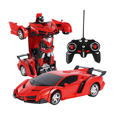 Eddo Kids One Touch masofadan boshqarish pulti transformatorli avtomobili