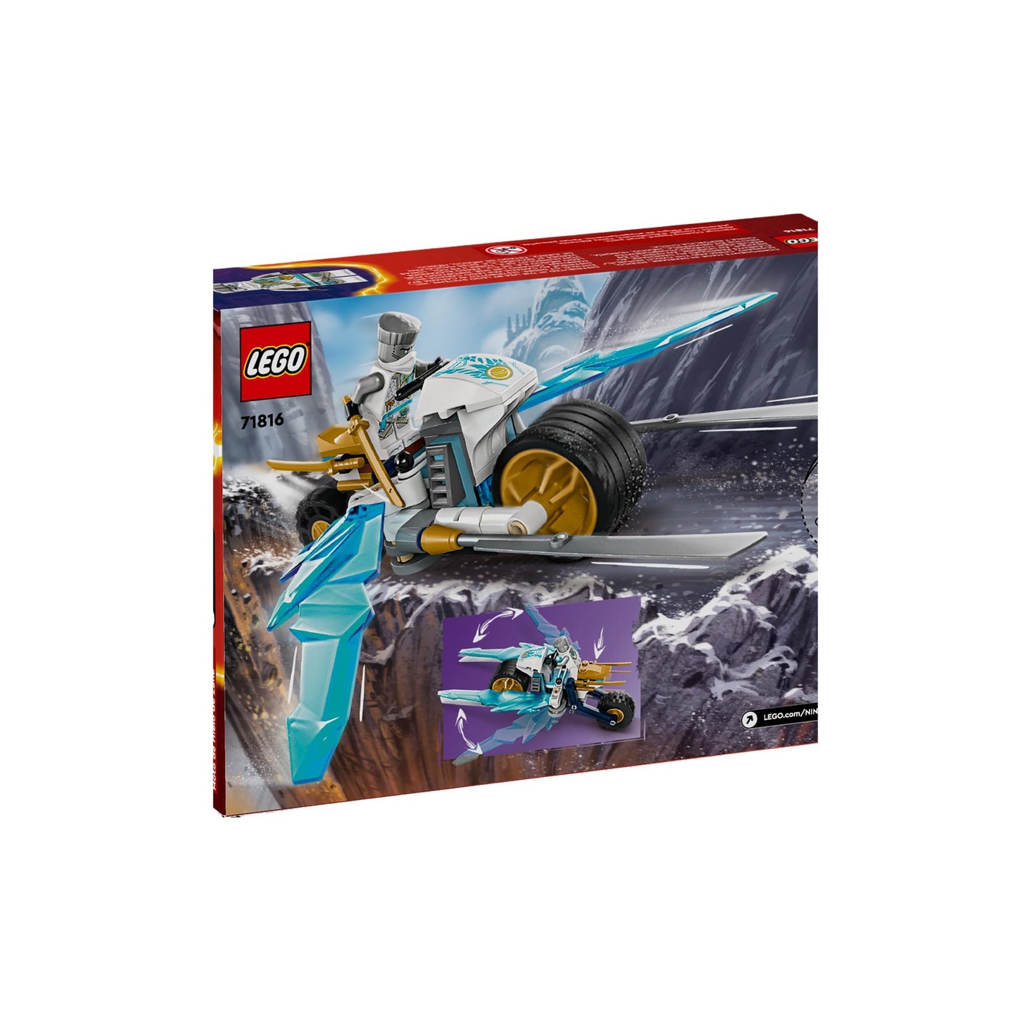 LEGO konstruktori "Zan's Ice Coach" (71816)