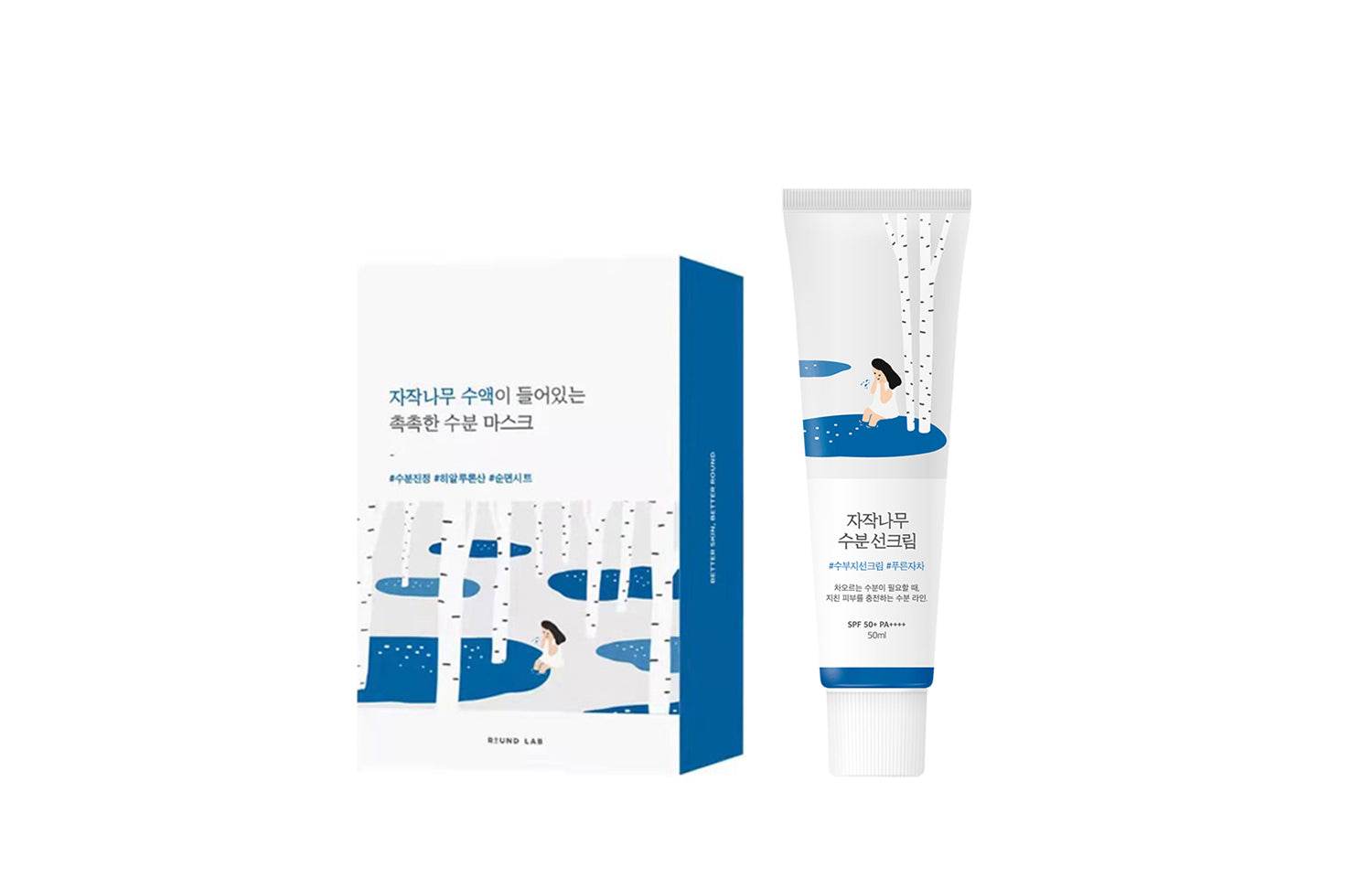 Набор по уходу за кожей Round Lab Dokdo Birch - Boxette Shop